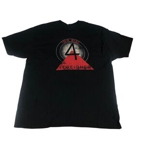Foreigner 4 Tour 81 82 Graphic Band T Shirt XXL